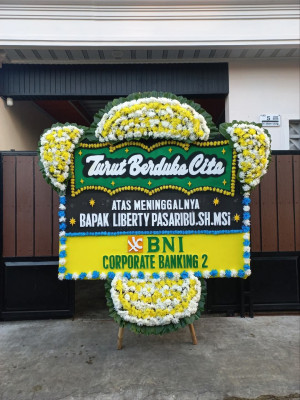 Papan Bunga Duka di Tagineri