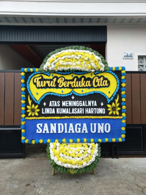 Papan Bunga Duka di Tagineri