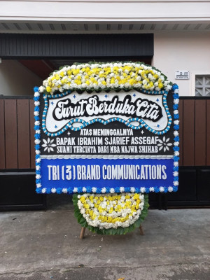 Papan Bunga Duka di Tagineri